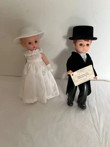 McDonald’s Happy Meal Madame Alexander Bride And Groom Dolls 5.25” 2002 - Picture 1 of 2
