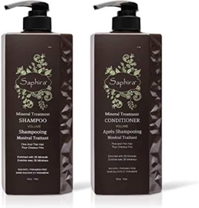 Saphira Mineral Treatment Volume Shampoo & Conditioner 34 oz Set / Duo - Picture 1 of 1