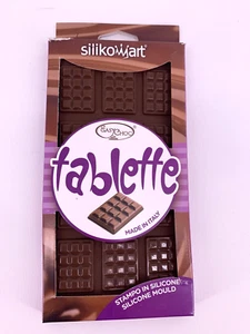 Silikomart TABLETTE Chocolate Mold NEW Made in Italy - Picture 1 of 5