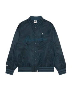 Aape By A Bathing Ape Men's Satin Varsity Jacket 2025 AAPE NOW AAPLJM7702XXN JPN - Picture 1 of 14