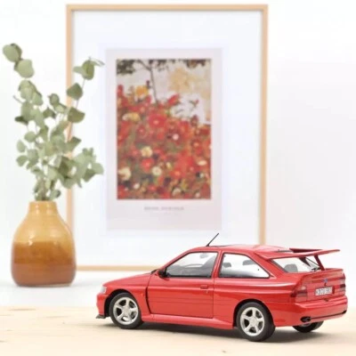 RARE 1/18 Ford Escort Cosworth Red Rally WRC SVT Audi Lancia Hoonigan - Image 1 of 3