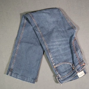Jeans uomo Wrangler Ace zipfly slim blu navy taglia UK W34 L32 - Foto 1 di 11