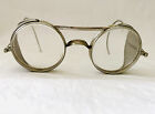 VINTAGE SANIGLASS KINGS SAFETY GLASSES GOGGLES MOTORCYCLE STEAMPUNK