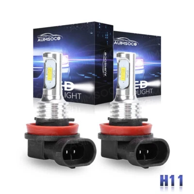 For Chrysler Town & Country 2008-16 Bulbs LED Headlights High Lights Beam White - Image 1 of 4