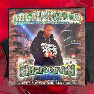 Mr. MARCELO NO LIMIT RECORDS -  LP OFFICIAL PROMO FLAT POSTER FRAMED/UNFRAMED - Picture 1 of 4