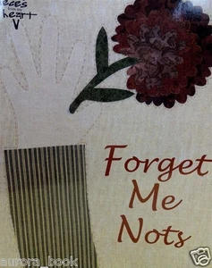 Forget Me Nots by Sandy Gervais Wall Quilt Pillow Stitchery Designs Book WE44429 - Picture 1 of 7