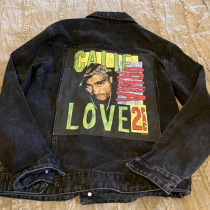 Tupac 2Pac California Love Hip Hop Rap Small Jean Trucker Jacket Free Shipping - Picture 1 of 4