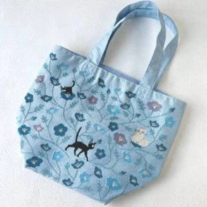 Kiki's Delivery Service Blue Carpet  Totebag Jiji Studio Ghibli New - Picture 1 of 4