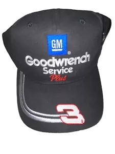 Cappello da baseball NASCAR Dale Earnhardt 3 GM Goodwrench Service più snapback - Foto 1 di 3