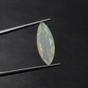 Ethiopian Opal Cut Welo Opal Gemstone Marquise Shape Loose Gemstone 17x6.6x4 MM - Picture 1 of 3