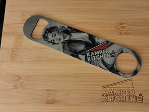KAMPER KITCHEN VW Camper bar blade bottle opener 7" STAINLESS STEEL - Picture 1 of 3