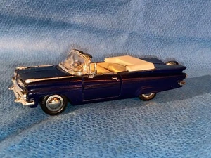 1959 Blue Chevrolet Impala 1:32 Diecast Car - Picture 1 of 14