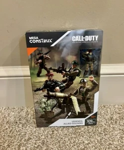 Mega Construx Call Of Duty WWII Legends Allied Soldiers Set NIB - Picture 1 of 2