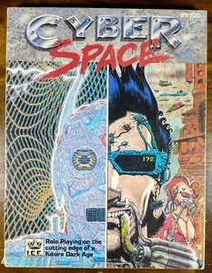 CyberSpace (1989, Iron Crown Enterprises(ICE) 5100) RPG fair condition - Picture 1 of 4