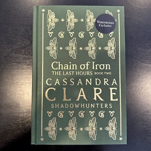 Chain of Iron - Cassandra Clare - Waterstones Edition - Sprayed Edges - Signed - Picture 1 of 7