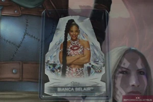 Bianca Belair Topps WWE 2021 Women's Division Die-Cut Insert Card - Picture 1 of 2