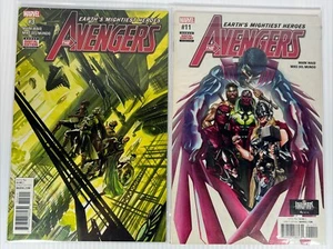 Lot of 2 Avengers Vol. 7 #3, 11 Marvel Comics 2017 Alex Ross Covers - Picture 1 of 4