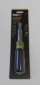 Klein Tools 11-in-1 Screwdriver/Nut Driver With Schrade Valve Core Tool 32527 - Picture 1 of 3