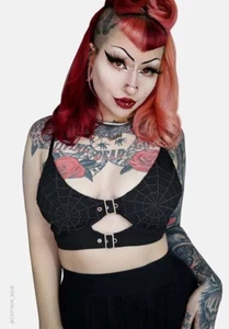 FOREST INK Venom | BRALETTE* Gothic Alternative - Picture 1 of 6
