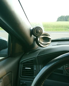 Hertz  mille  MPK163.3 ,Aluminum pods black  for Midrange MP70.3 + Tweeters MP25 - Bild 1 von 12