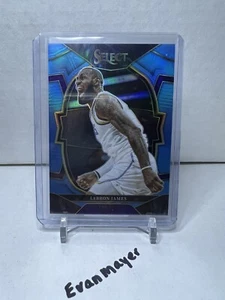2022-23 Panini Select SP Blue Prizm-LEBRON JAMES /299 Concourse #26 LAKERS - Picture 1 of 2