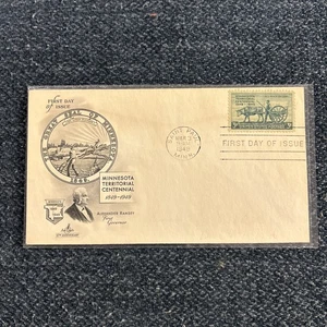 U. S.Stamp FDC- 981  - Minnesota Territory   -  Art Craft   - Picture 1 of 4