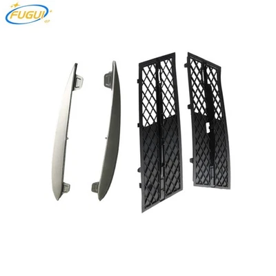Juego de rejillas y molduras de parachoques inferiores delanteras para BMW F10 F11 528i 535i 2011-2013 Foto 1 de 4
