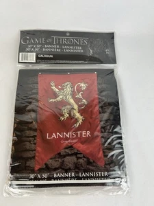 Game Of Thrones Banner 50” X 30” Lannister Officially Licensed HBO New BN11 - Picture 1 of 5