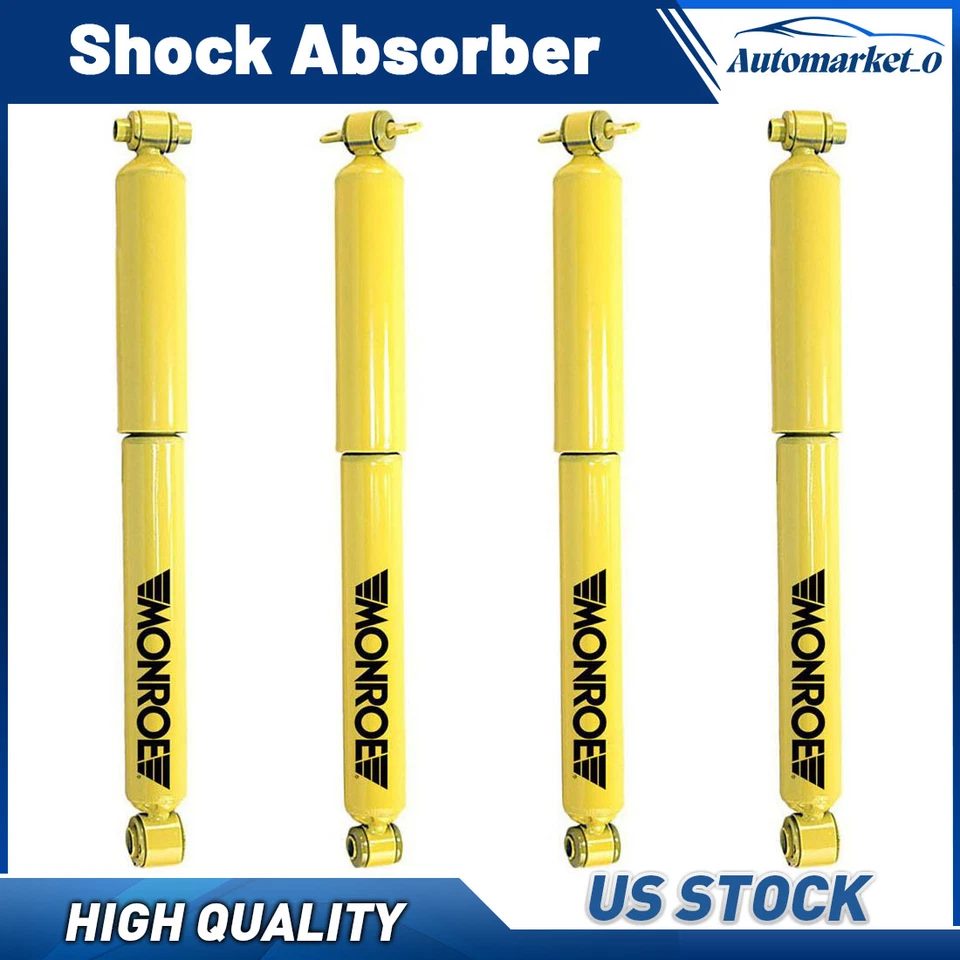 Amortiguadores delanteros traseros Monroe para Chevrolet C3500 1991 1992 1993 6,2 L Foto 1 de 4