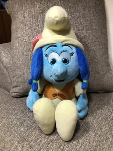 Jakks Pacific Schlümpfe Peyo Das verlorene Dorf Film 18 Zoll Lilie Plüschpuppe. - Bild 1 von 8
