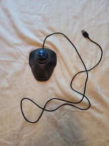 Kensington Orbit Wired Trackball with Scroll Ring Black Tested And Working - Picture 1 of 4