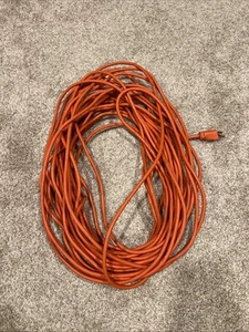 All Purpose Indoor/Outdoor 100ft Orange 3-Prong Extension Cord - Picture 1 of 4