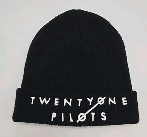 Twenty One Pilots schwarz Beanie Strumpf Mütze Stretch Einheitsgröße Erwachsene - Bild 1 von 7