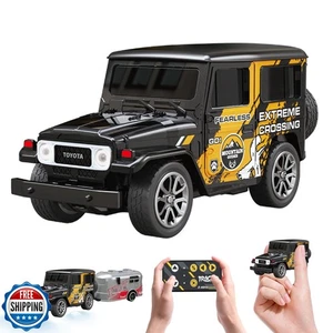 MOONTOY 1:64 Scale Mini Alloy Romote Control Car with LED Lights, - Picture 1 of 5