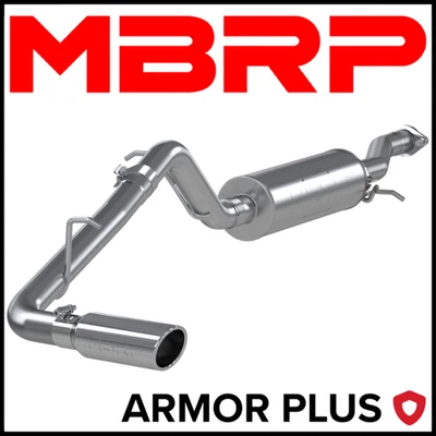 Escape trasero MBRP Armor Plus Cat 04-12 Colorado/Canyon Crew/Ext 2.8/2.9/3.5/3.7 Foto 1 de 2
