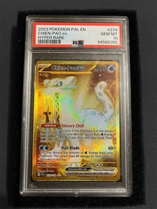 2023 POKEMON PAL EN-PALDEA EVOLVED HYPER RARE #274 CHIEN-PAO EX PSA 10 - Picture 1 of 2