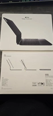 Apple Magic Keyboard for iPad Pro 11  M4 Black - British English A2974 MWR53B/A - Image 1 of 4