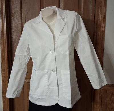 Landau 3-Pocket Consultation Jacket Lab Coat Long Sleeves 3230 Size 10 NWT - Image 1 of 4