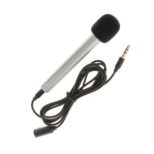 Mini Microphone Micro Pour Téléphone Portable Argent - Afbeelding 1 van 7
