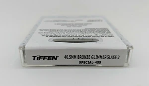New Tiffen 40.5mm Bronze Glimmerglass 2 Filter Glimmer Glass - Special OEM - Picture 1 of 8