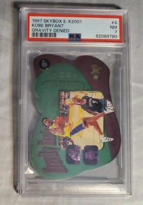 Skybox E-X2001 1997-98 Kobe Bryant Gravity Denied PSA 7 Foto 1 de 2