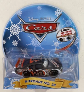 Disney Pixar Cars Nitroade Nr. 28 Holiday Edition Look Eyes Change - NEU - Bild 1 von 2