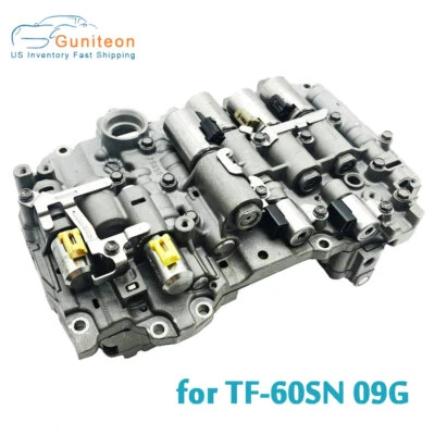 Cuerpo de válvula de transmisión compatible con 05-12 Jetta Beetle Mini Cooper Audi TT TF-60SN 09G Foto 1 de 4