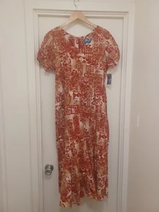 New Hawaiian Moon Dress Large - Picture 1 of 3