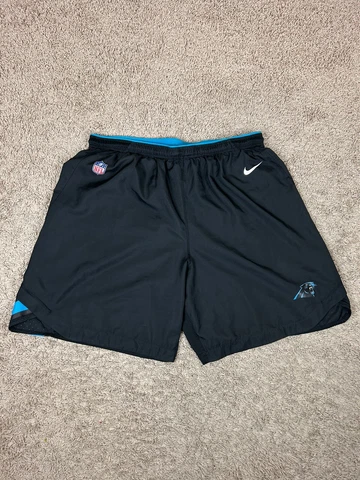 Nike NFL On Field Carolina Panthers Player Issued Shorts Men’s Size 4XL Cover