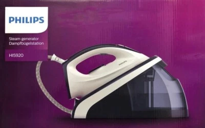 Philips Dampfbügelstation HI5920 2400W Dampfbügeleisen 5,2bar Gebraucht - Bild 1 von 4