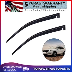Para Honda Civic Coupé 2 puertas 1996-2000 Visera de ventana Parasoles Protectores de lluvia Deflectores - Imagen 1 de 24
