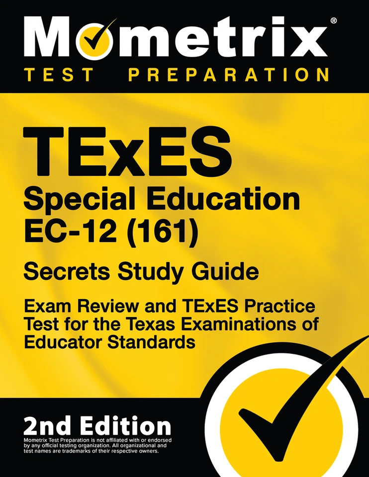 TExES Special Education EC-12 (161) Secrets Study Guide [2nd Edition] - Image 1 of 1