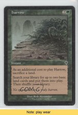 2000 Magic: The Gathering - Invasion Harrow #189 READ 1z4