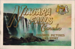 Vintage 1948 Niagara Falls Canada Colored Picture Story Tour Guide Maid of Mist - Picture 1 of 2